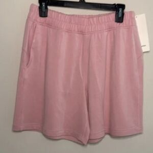 Lululemon Athletica Pink Bermuda Athletic Shorts